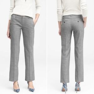 Banana Republic Logan Light Gray Dress Pants Short 6